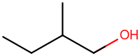 2-Methyl-1-butanol.svg