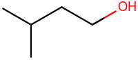 3-Methyl-1-butanol.svg