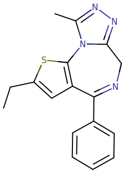 Deschloroetizolam.svg