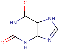 Xanthine.svg